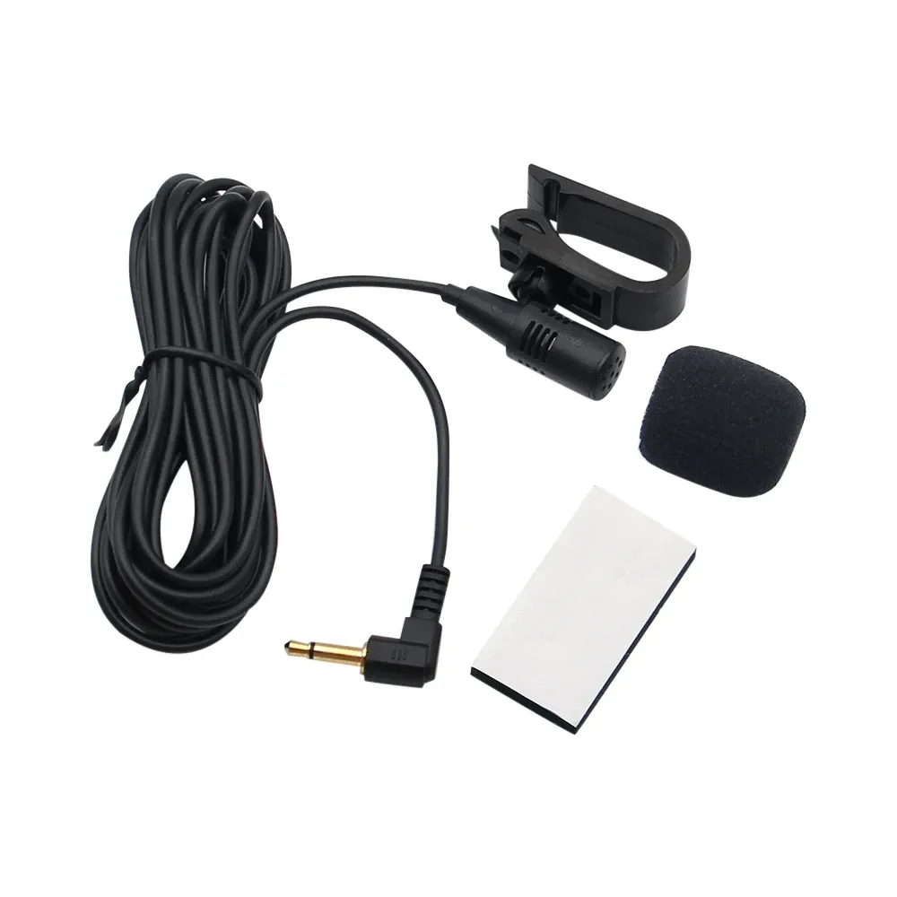 Microphone externe de voiture, gros plan