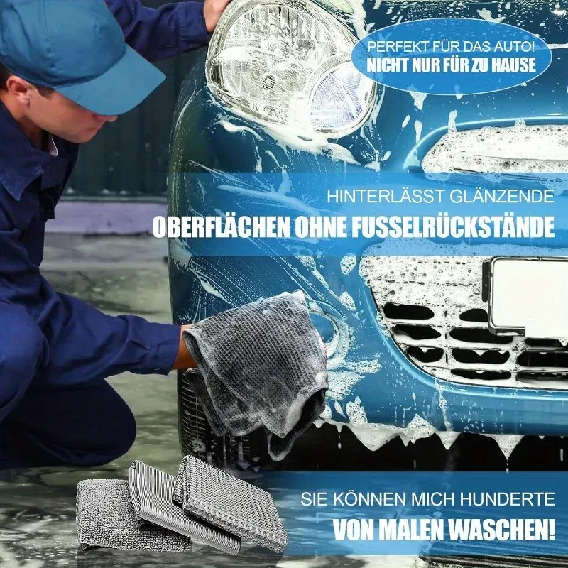 Kit de nettoyage pour voiture 11 pièces comprenant une brosse à pneus et des gants en microfibre 5