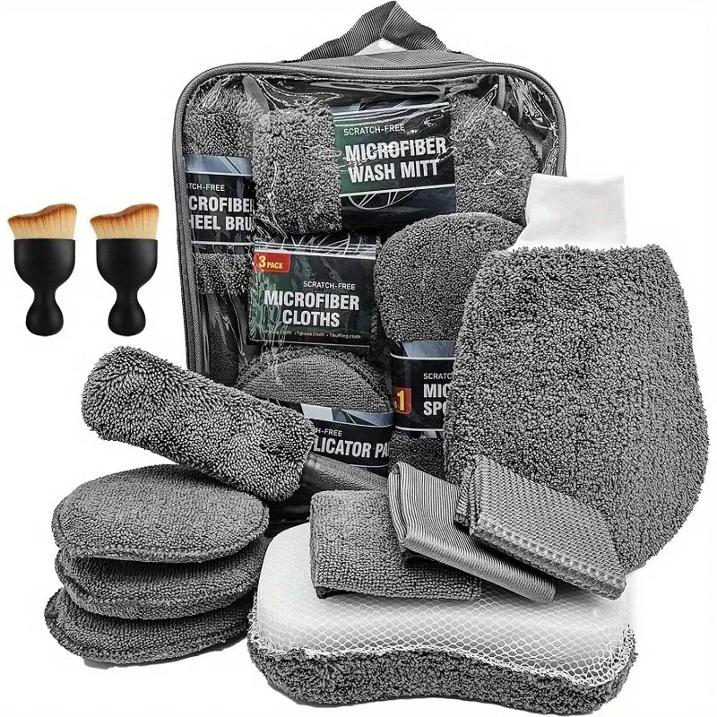 Kit de nettoyage de voiture complet