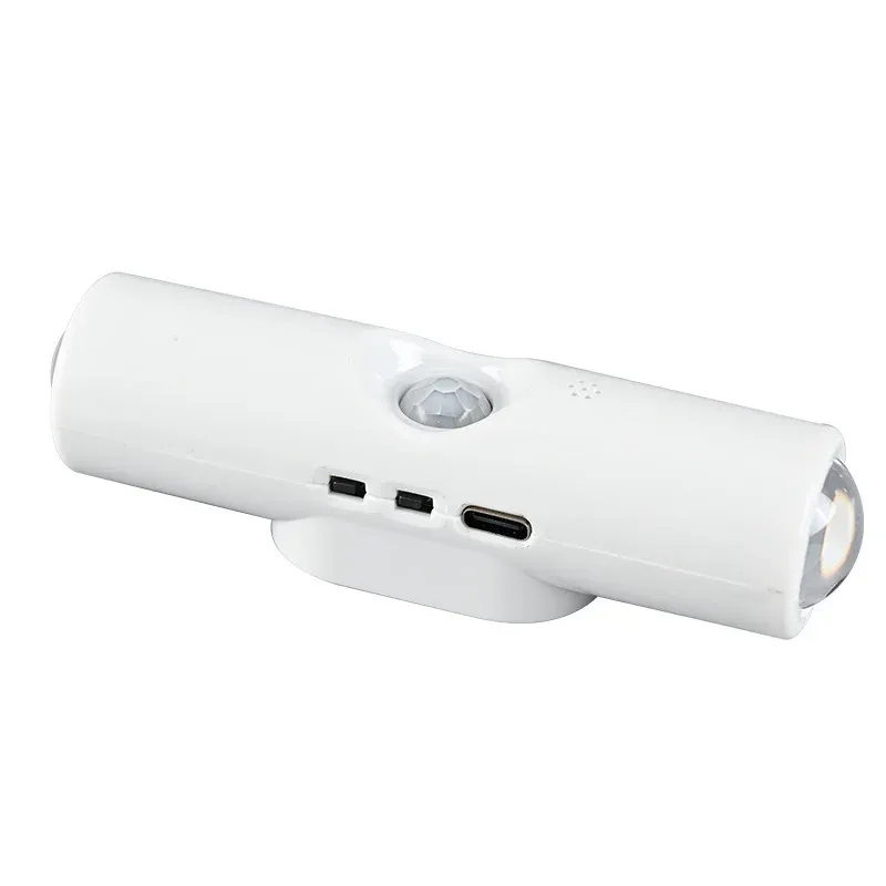 Hmm, the input is already in French. Translating it as-is, cleaned up for a professional product title:

Lampe murale sans fil à détecteur de mouvement LED, 7 couleurs, magnétique et rechargeable, pour salle de bain, chambre et salon 6
