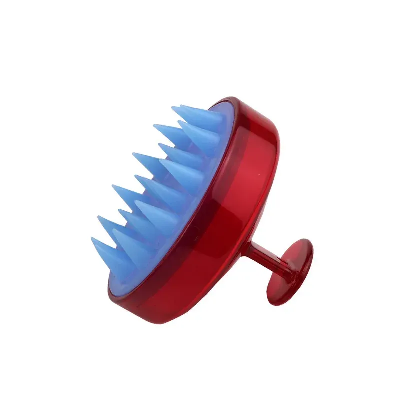 Brosse de shampoing en silicone pour cuir chevelu 7