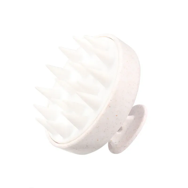 Brosse de shampoing en silicone pour cuir chevelu 8