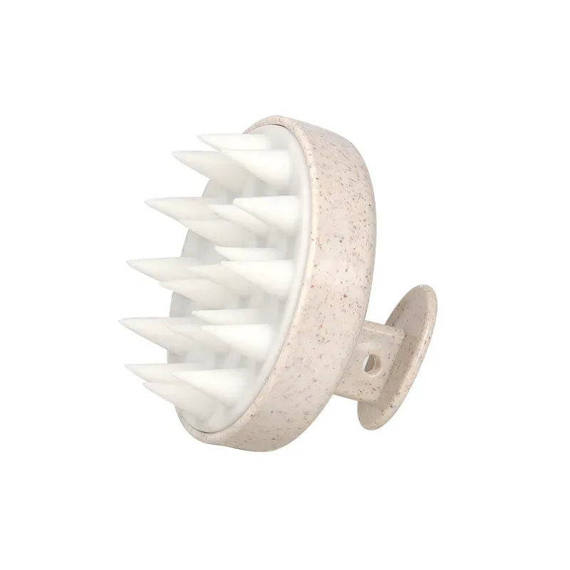 Brosse de shampoing en silicone pour cuir chevelu 10