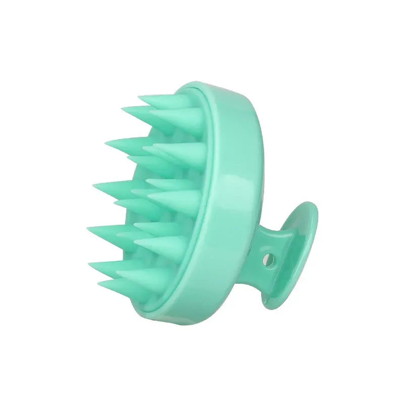 Brosse de shampoing en silicone pour cuir chevelu 12