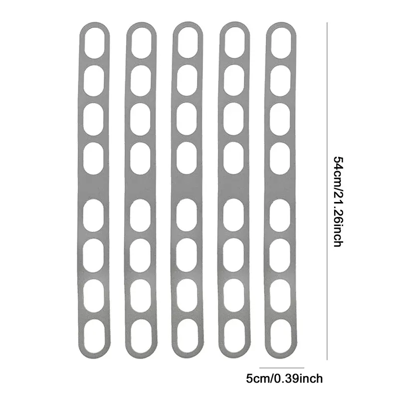 Sangles élastiques en silicone réutilisables de 54 cm pour couvercles de casseroles et boîtes à lunch 12