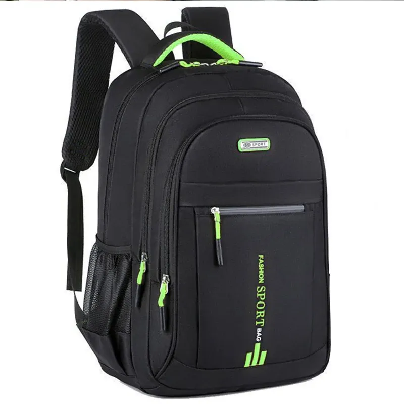 Sac à dos unisexe grande capacité pour ordinateur portable, sac de voyage d'affaires à compartiments multiples et bretelles réglables 10