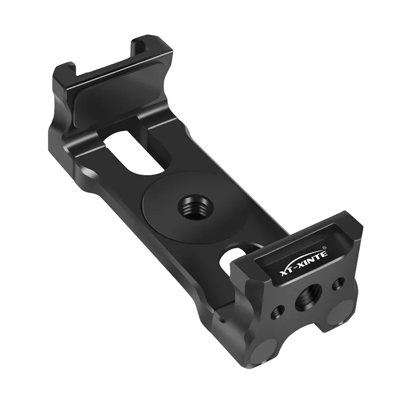 Support de téléphone à pince en U extensible, largeur de serrage 62-87 mm, support pour sabot froid 1/4" ARRI pour iPhone, cage de caméra, support de téléphone, support de trépied 9