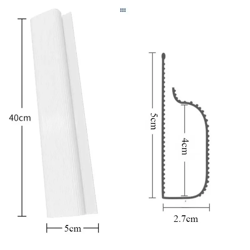 Plateau de câbles de bureau en PVC 40 cm, gestion des câbles sous bureau, cache-câbles sans perçage, organisateur de fils pour bureau et maison 6
