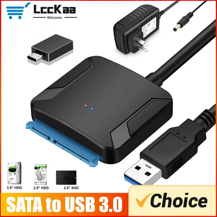 Adaptateur SATA vers USB 3.0 vue d'ensemble