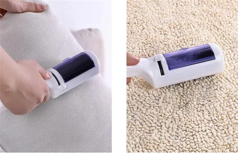 Brosse statique en utilisation