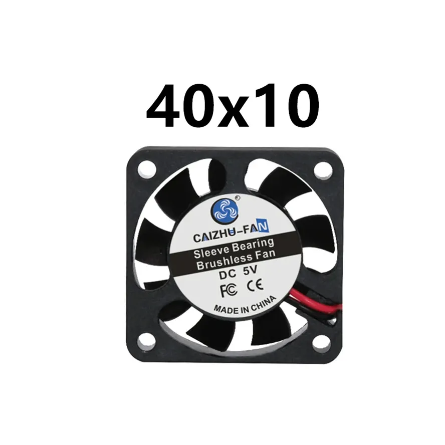 Ventilateur de refroidissement sans balais silencieux, disponible en 40 mm, 50 mm, 60 mm, 70 mm, 80 mm, 90 mm et 120 mm, avec câble USB 7