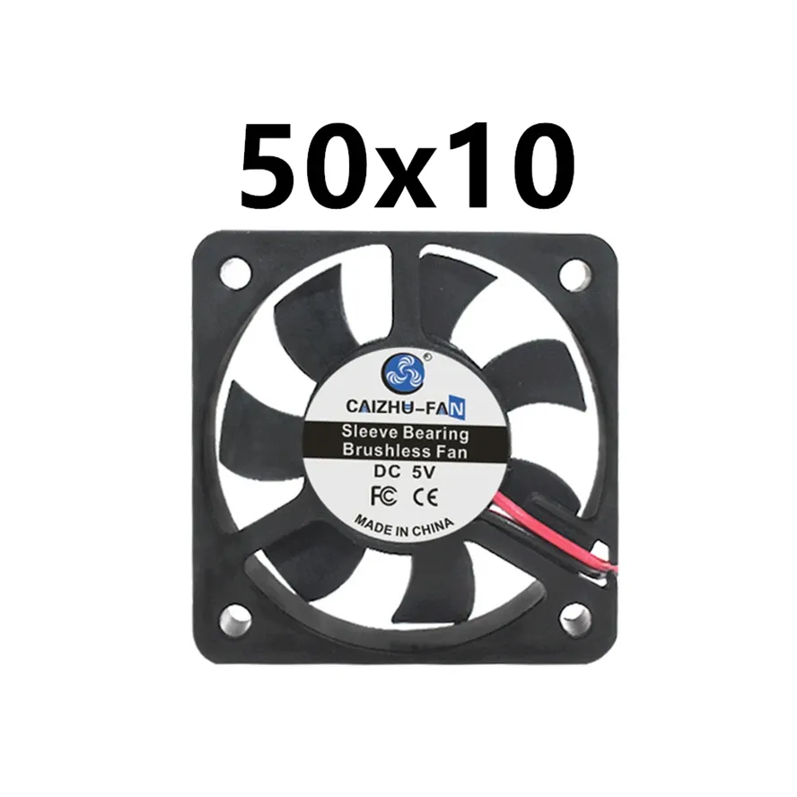 Ventilateur de refroidissement sans balais silencieux, disponible en 40 mm, 50 mm, 60 mm, 70 mm, 80 mm, 90 mm et 120 mm, avec câble USB 11
