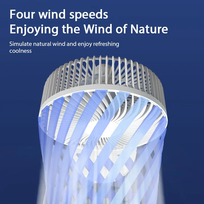 Petit ventilateur électrique USB de bureau à fort débit d'air, portable 3