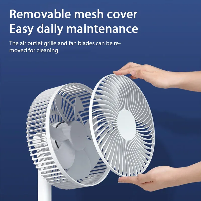 Ventilateur USB posé sur un bureau moderne