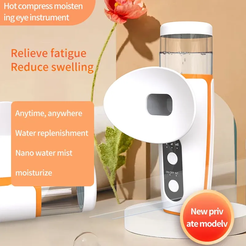 Appareil de vapeur oculaire portable et chauffant pour yeux secs 2
