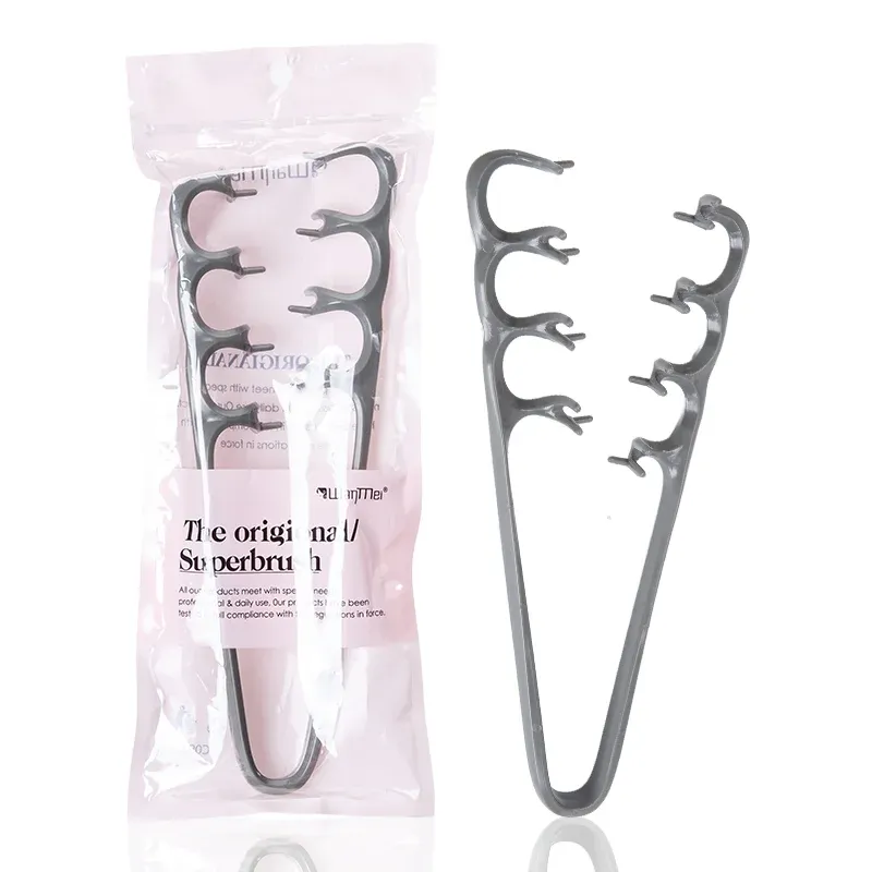 Peigne volumisant professionnel pour cheveux, démêlant à dents larges, pour texture moelleuse, usage salon et domestique 8