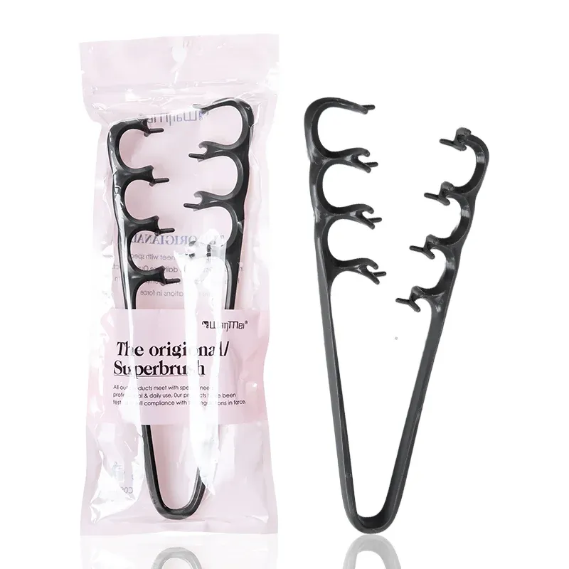 Peigne volumisant professionnel pour cheveux, démêlant à dents larges, pour texture moelleuse, usage salon et domestique 9