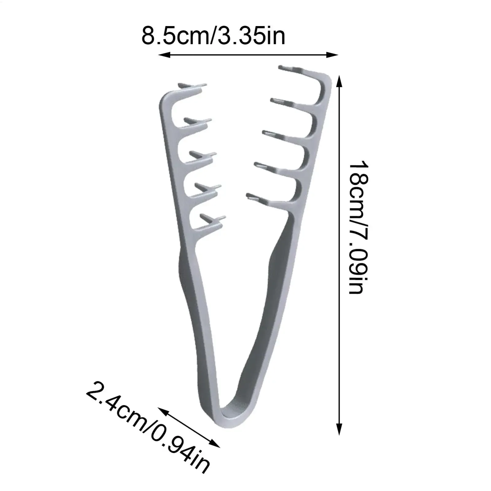 Peigne volumateur à dents larges, soin au quotidien