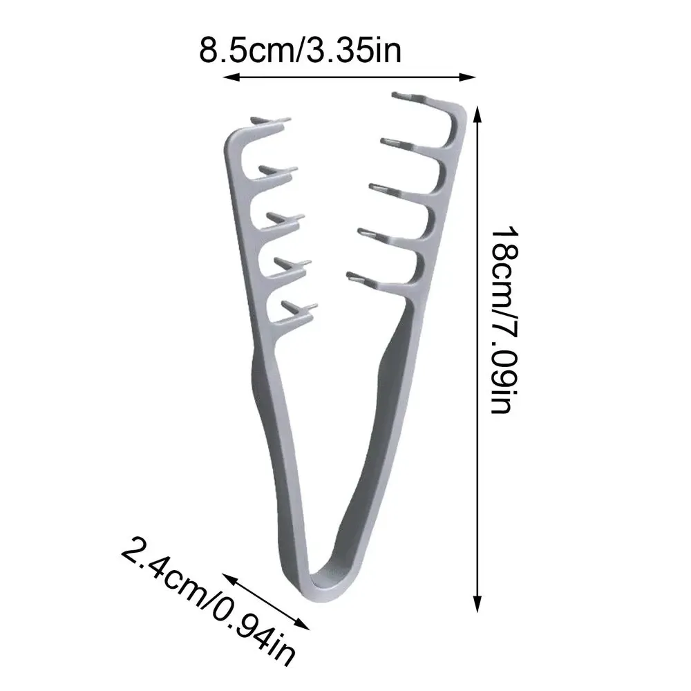 Peigne volumisant à dents larges pour le coiffage et le démêlage des racines, idéal pour la maison et les voyages 7