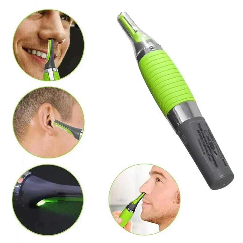 Tondeuse à poils de nez pour homme 2 en 1, rechargeable et étanche 5