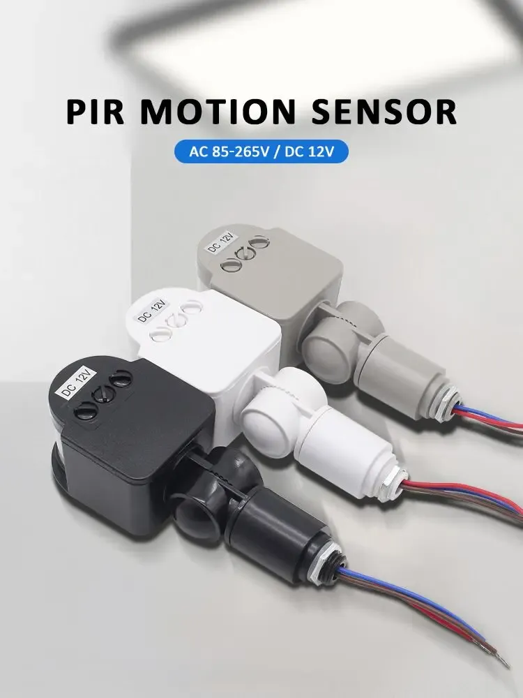 Détecteur de mouvement intelligent installé sur un mur
