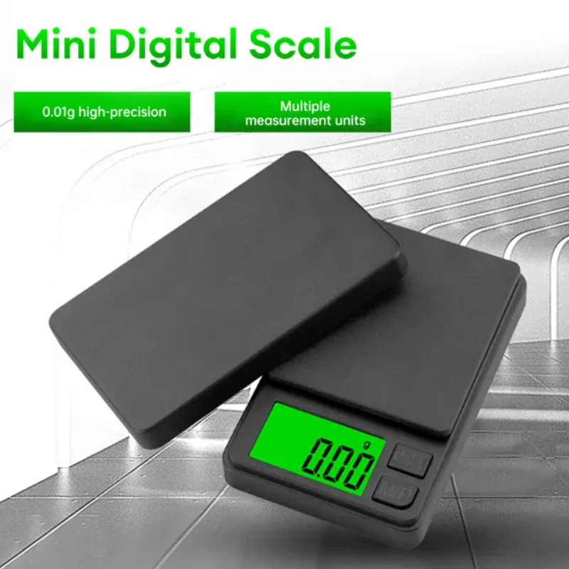 Balance de poche de précision, écran LCD rétroéclairé