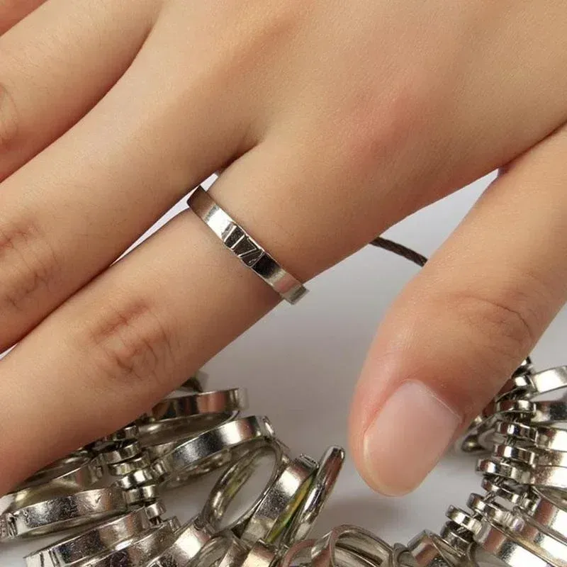 Ensemble de mesure pour bijoux, finition soignée