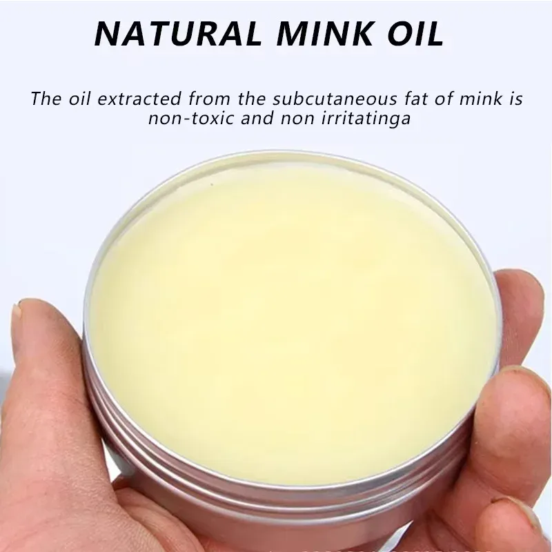 Crème nettoyante et nourrissante pour cuir automobile à l'huile de vison, restauration et entretien des sièges et canapés en cuir 5