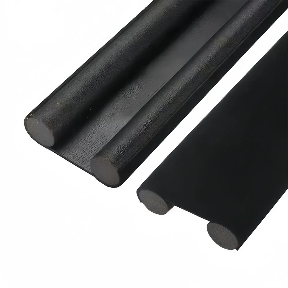 Bouchon de porte résistant aux intempéries, joint de porte coupe-vent et anti-bruit à double lèvre flexible, lot de 1 ou 5 pièces 10
