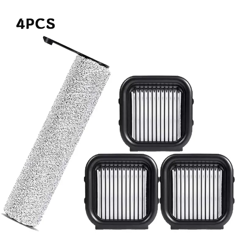 Pour Laresar S7 Pro : Brosse à rouleau pour laveuse de sols, filtre et accessoires de rechange pour aspirateur, brosse de sol lavable 17