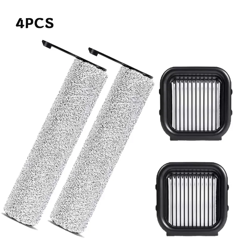 Pour Laresar S7 Pro : Brosse à rouleau pour laveuse de sols, filtre et accessoires de rechange pour aspirateur, brosse de sol lavable 18