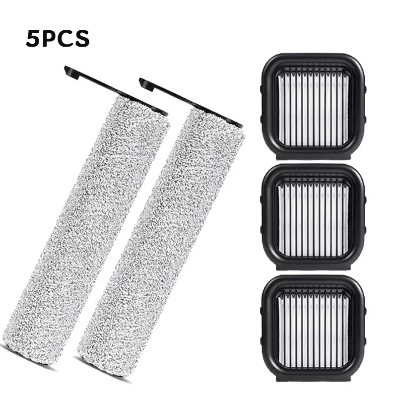 Pour Laresar S7 Pro : Brosse à rouleau pour laveuse de sols, filtre et accessoires de rechange pour aspirateur, brosse de sol lavable 7