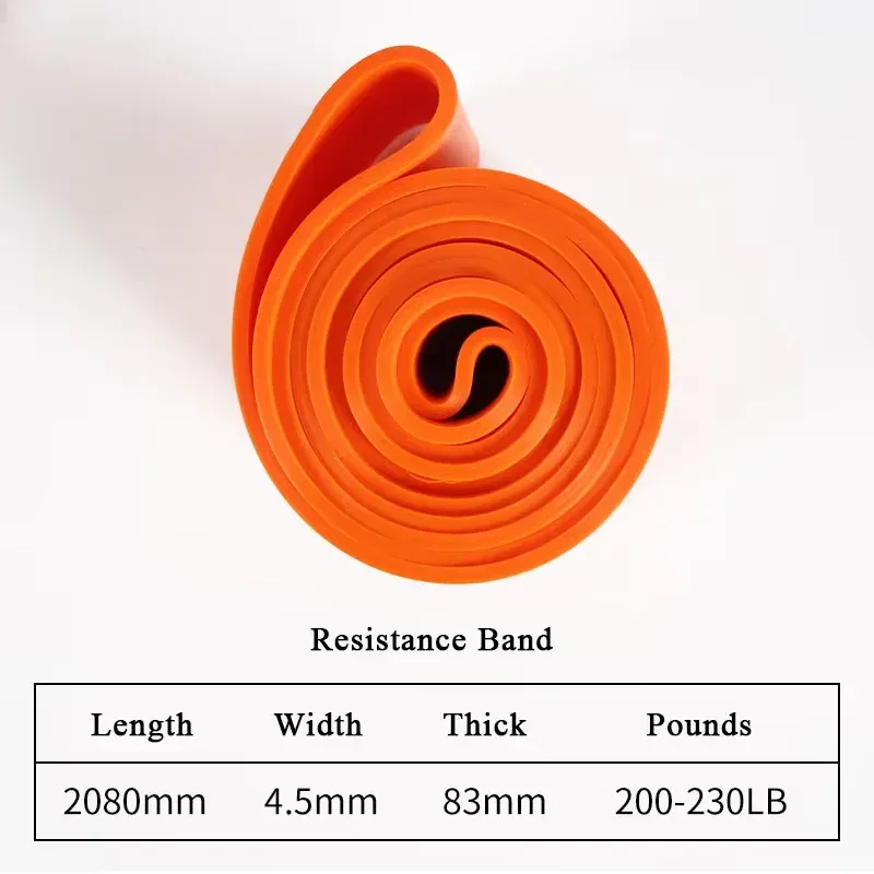 Ensemble de bandes de résistance en TPE empilables, tension lourde, 1 pièce, pour le renforcement musculaire et l'étirement du corps à domicile 7