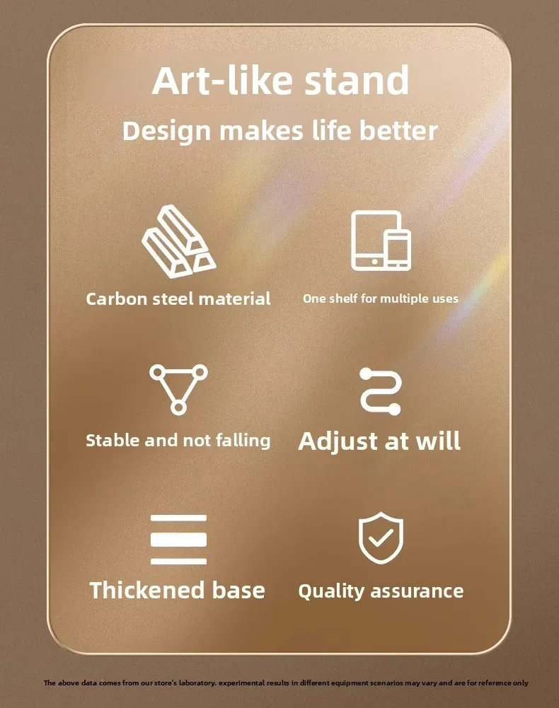 Support de téléphone de bureau réglage d'angle