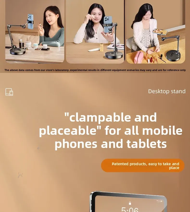 Support de téléphone de bureau finition