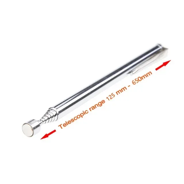 Mini stylo magnétique télescopique portable, outil de ramassage pour boulons et écrous 13