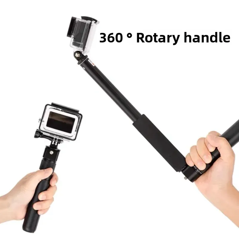 Trépied à poignée rotative pour Insta360 X5, X4, X4 Air, X3 et DJI Osmo 360 – Accessoires pour caméra panoramique 5