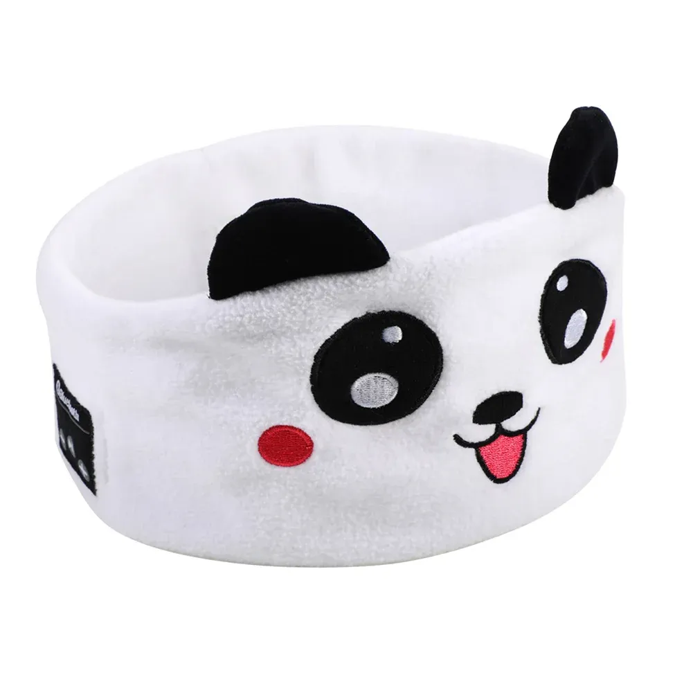 Écouteurs sans fil pour enfants avec masque de sommeil, casque Bluetooth, ensemble sauna Vpig, bandeau de sauna pour dormir, motif animal de dessin animé 14