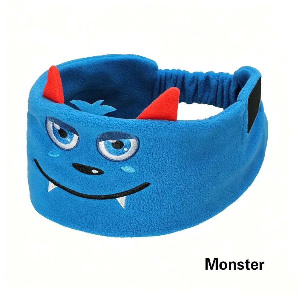 Écouteurs sans fil pour enfants avec masque de sommeil, casque Bluetooth, ensemble sauna Vpig, bandeau de sauna pour dormir, motif animal de dessin animé 22