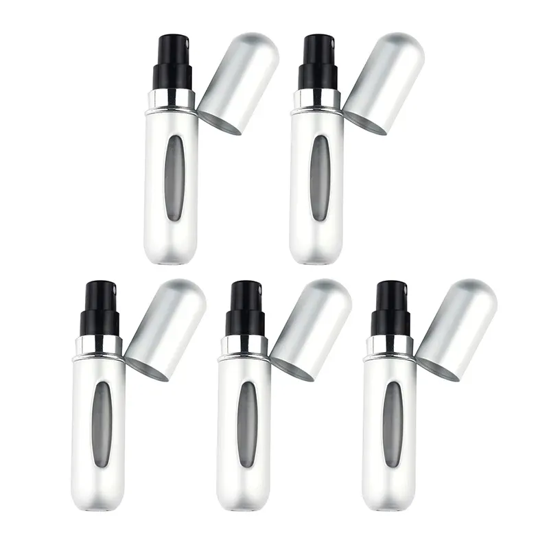 Flacon de voyage rechargeable en lifestyle