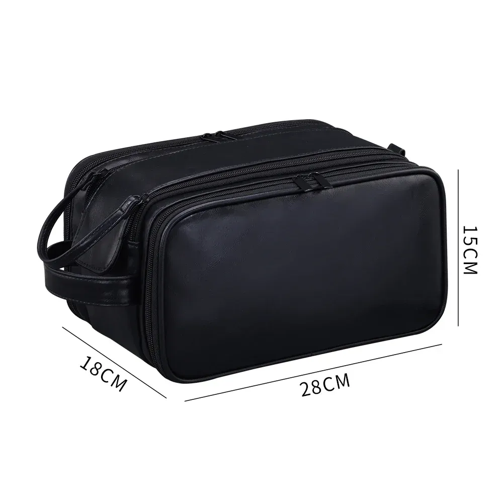 Trousse de toilette multi-poches pour homme