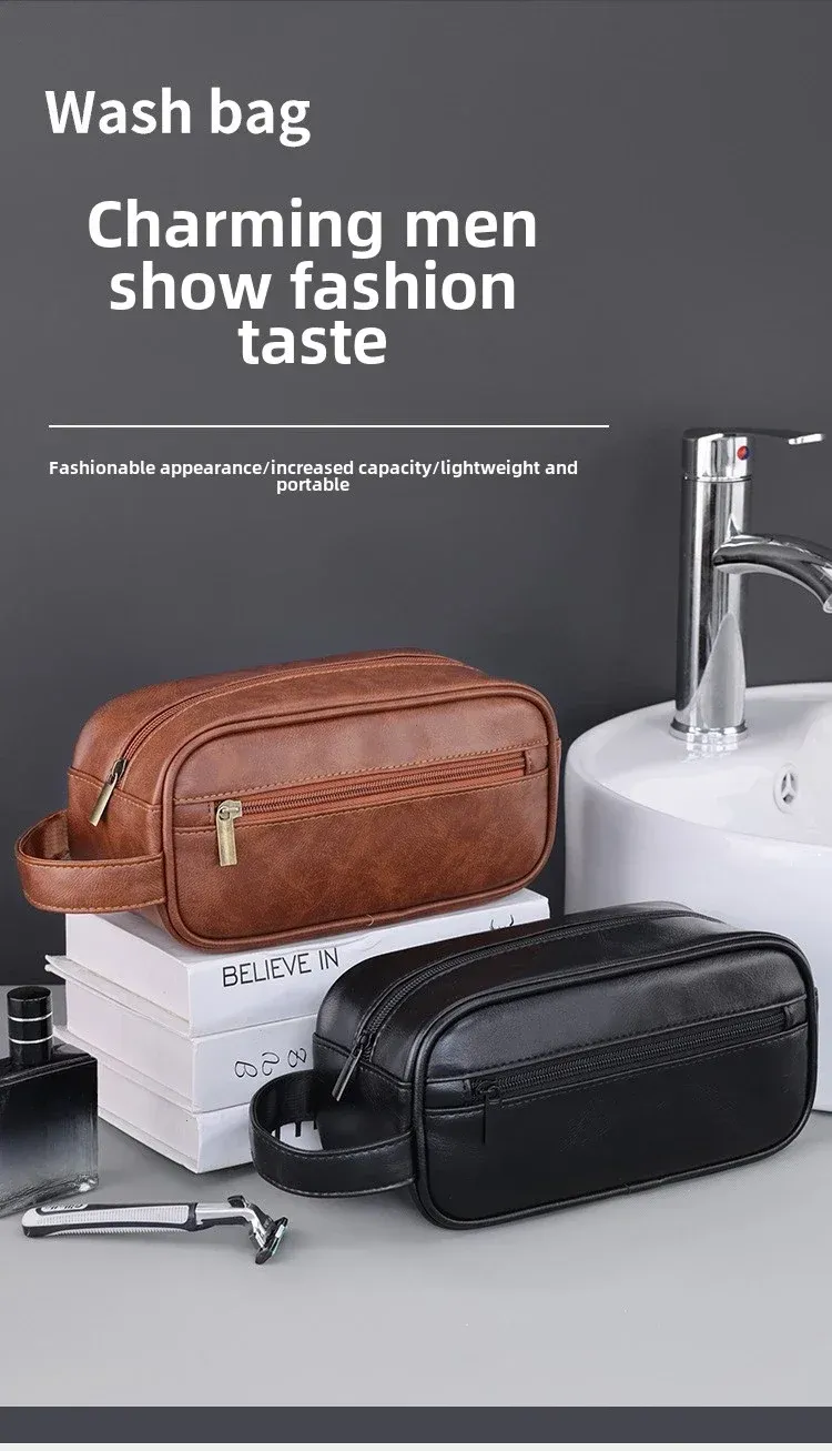 Trousse de toilette, vue de côté
