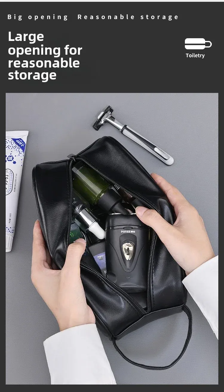 Trousse de toilette, vue de face