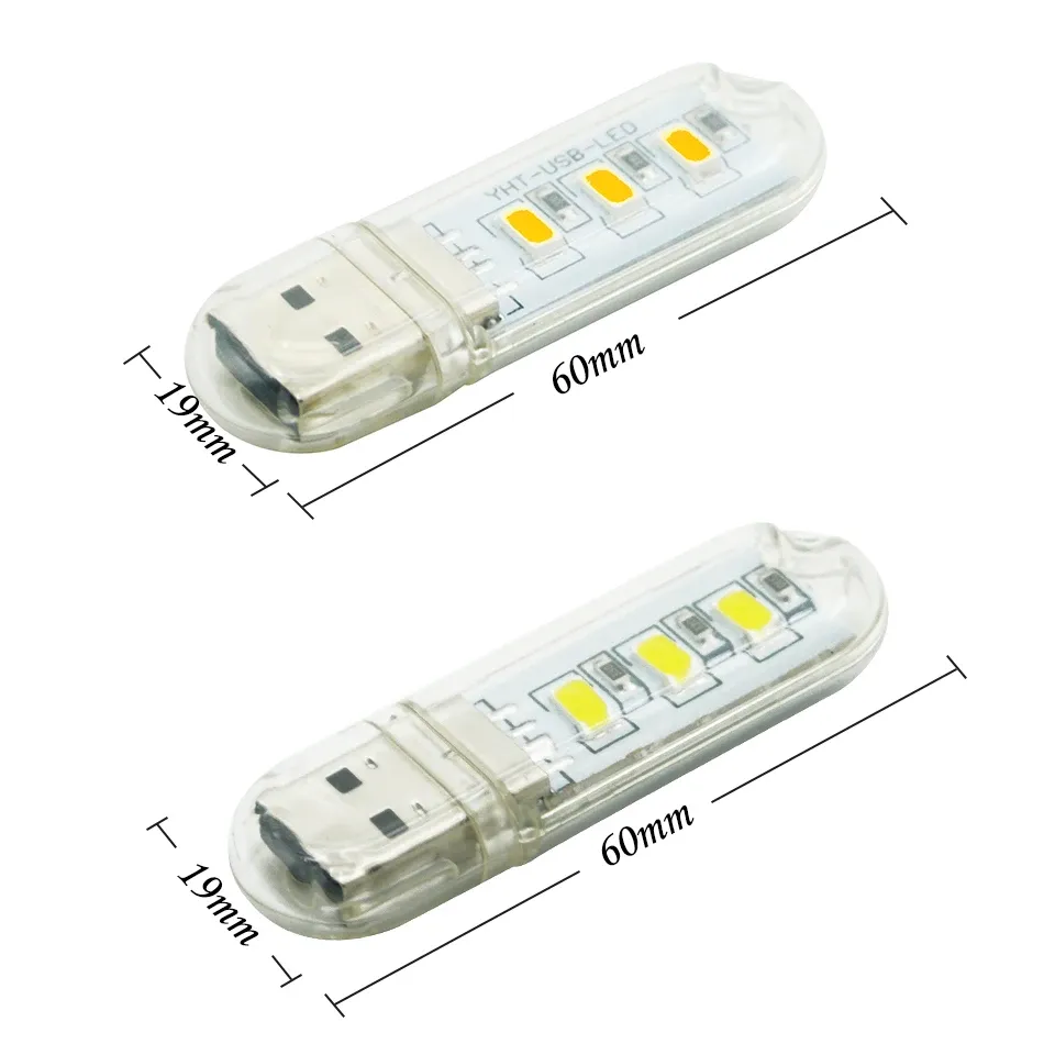 Détail de la lampe LED portable