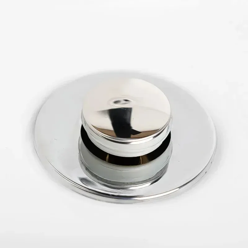 Bonde de lavabo universelle en cuivre à bouchon pop-up 4