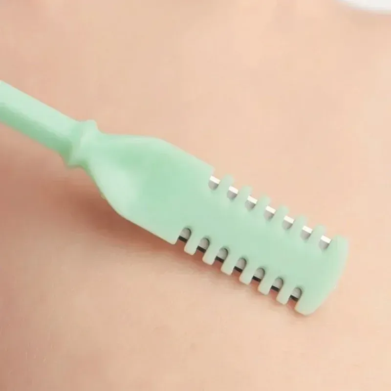 Ensemble de tondeuse manuelle à double tête pour poils de nez, pour hommes et femmes 1