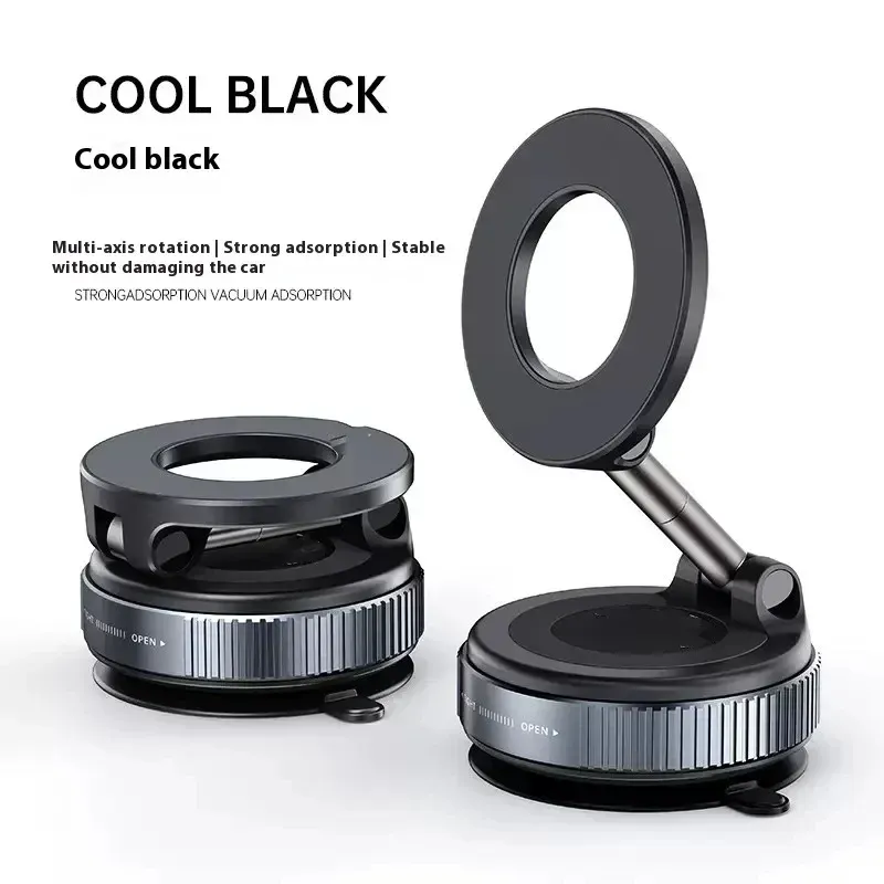 Support de téléphone magnétique puissant pour voiture, design pliable à 360° – Support réglable à ventouse pour voiture, bureau, salle de bain et usage universel 7