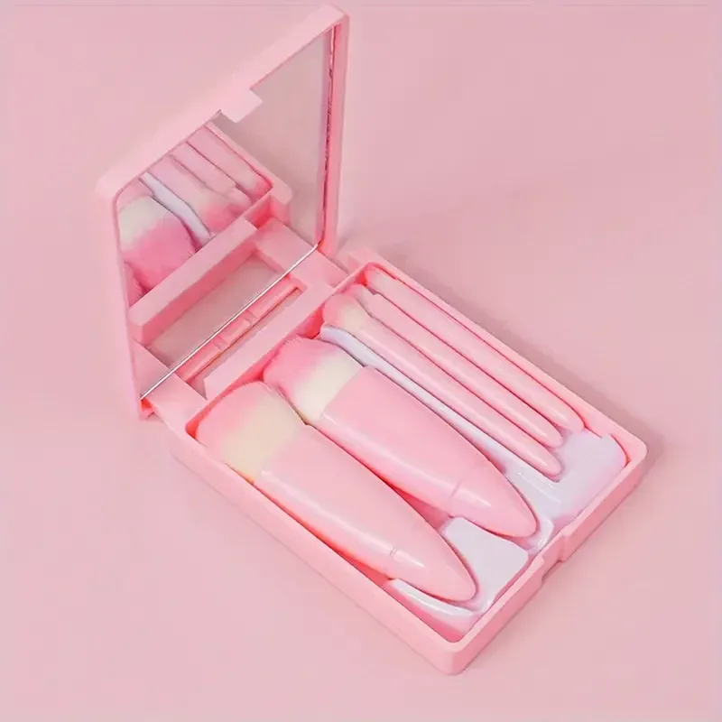 Ensemble de 20 pinceaux de maquillage : pinceau eyeliner, pinceau de estompage, pinceaux pour joues, yeux et fond de teint 13