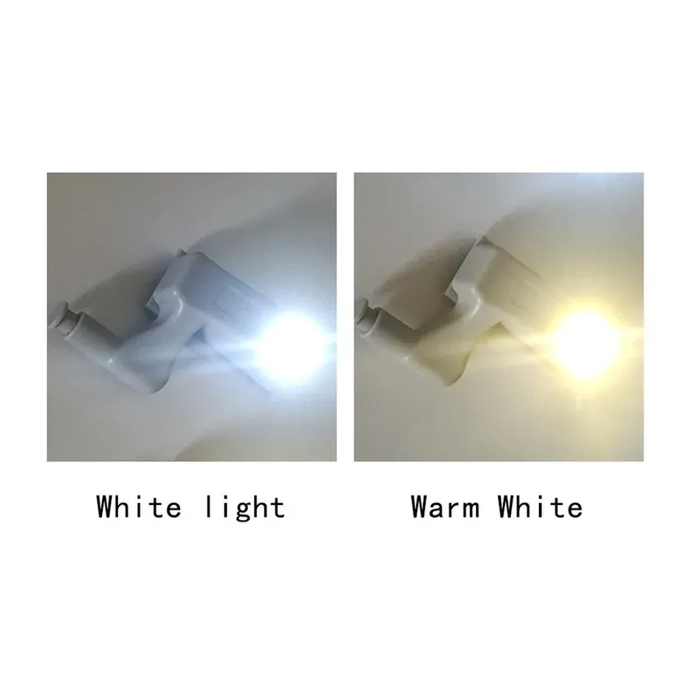 Lot de 5 lampes LED à capteur pour charnières de meubles, éclairage intérieur pour cuisine, chambre, salon et armoire 2