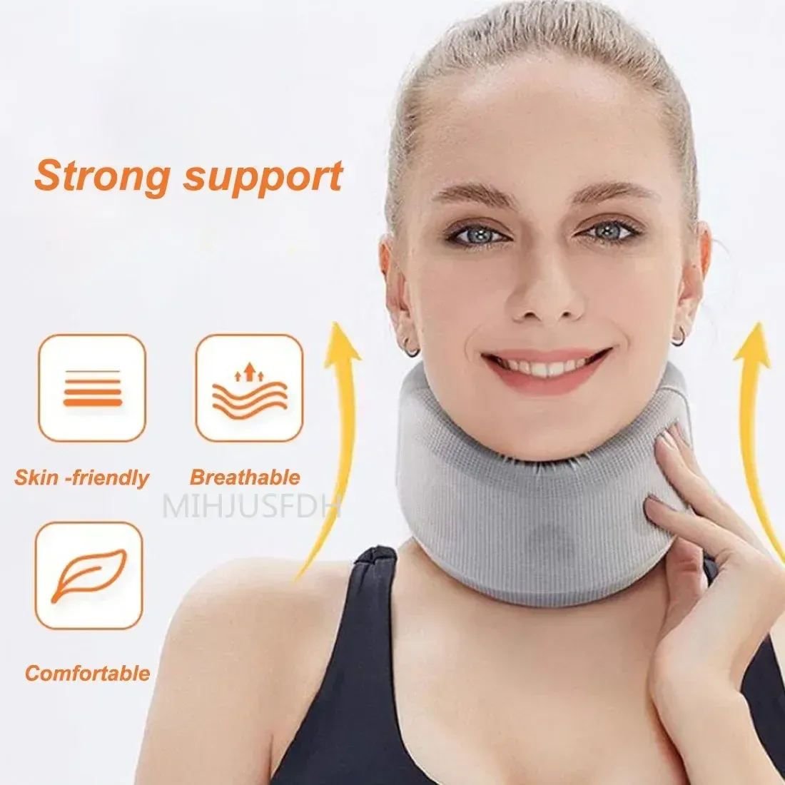 Oreiller cervical, ambiance de voyage